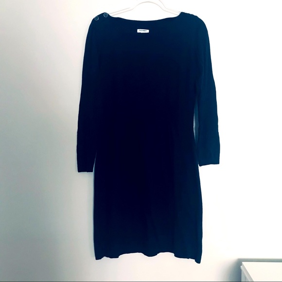 Old Navy Dresses & Skirts - OLD NAVY | Lg | Black SWEATER DRESS